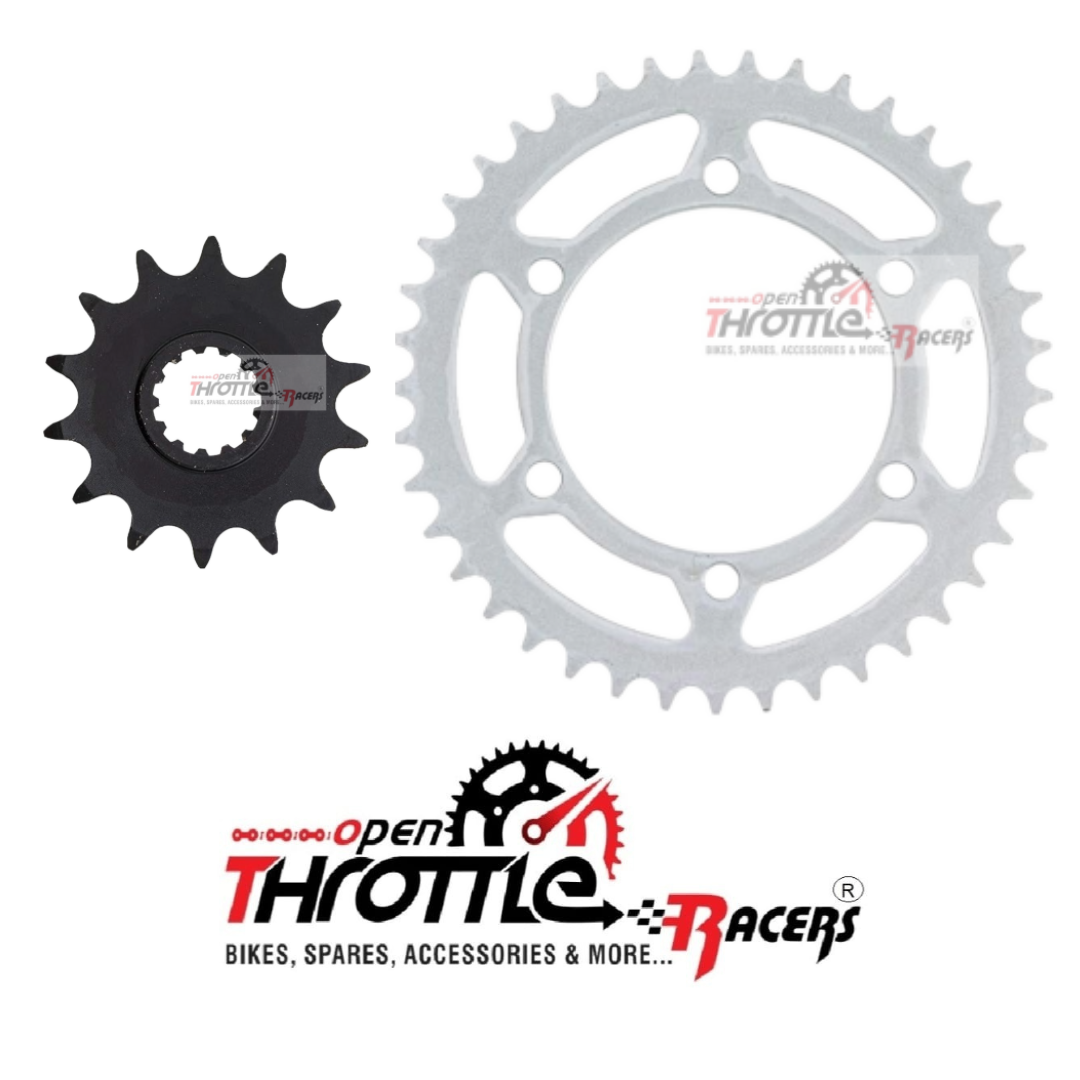 Sprocket Set Suitable for Kawasaki Ninja 400/Z400 Year 2018-2025. Front 14TRear 41T.