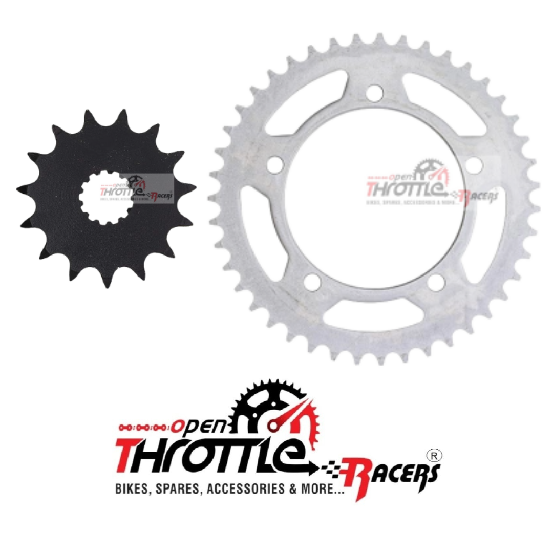 Sprocket Set Suitable for Suzuki GSX/R6. Front 16T-Rear 43T.