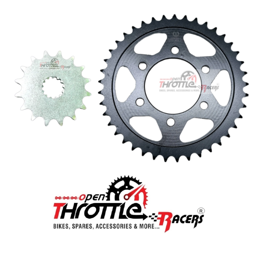 Sprocket Set Suitable for Triumph Street Triple 675/Street Triple 765/ Daytona 675/ Daytona 675R. Front 16T-Rear 47T