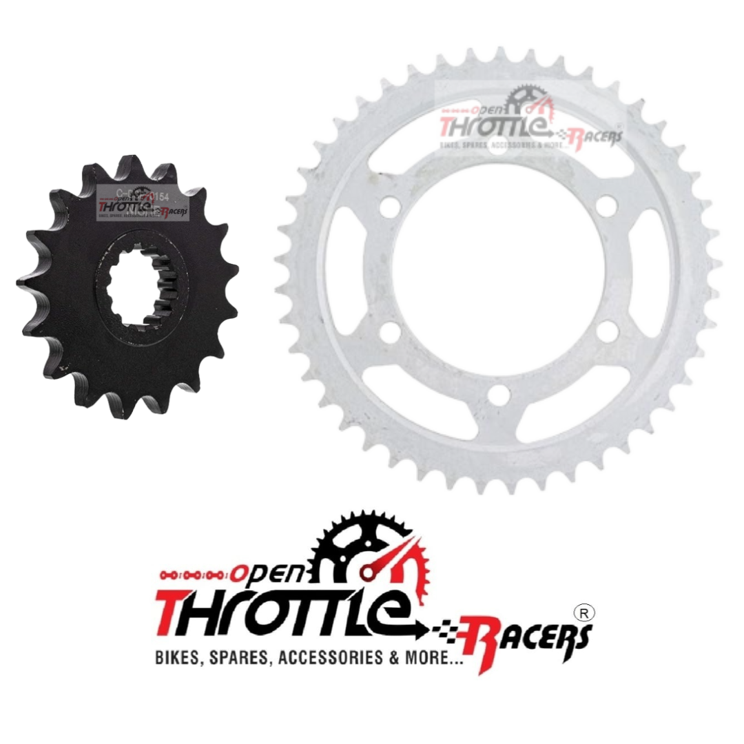 Sprocket Set Suitable for Yamaha R1/FZ1 Year 2006-2015. Front 17T-Rear 45T